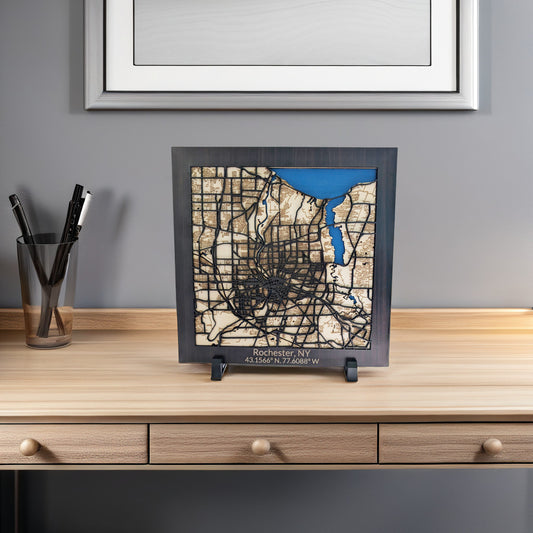 City Map - Rochester, New York