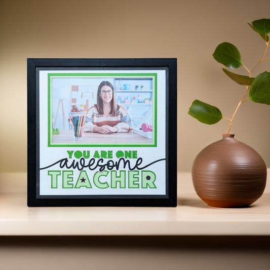 Photo Frame - Awesome Teacher (Paper)