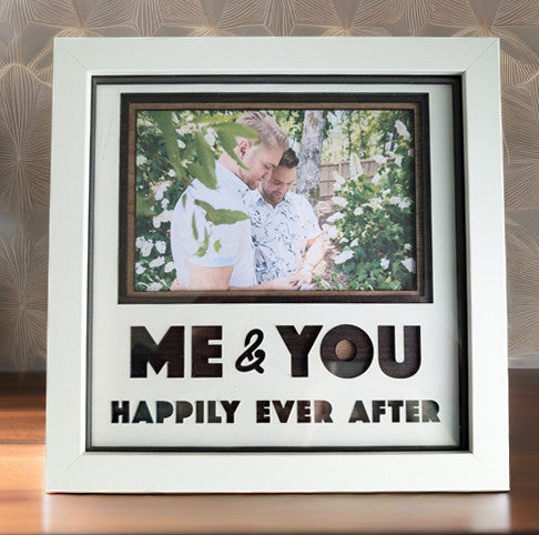 Photo Frame - Me and You (Wood)